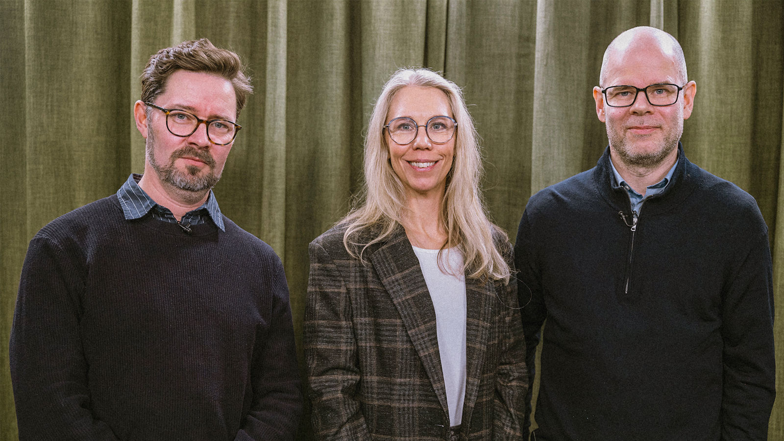 Erik Hedin, Jannike Tillå, Tor Gustafsson.