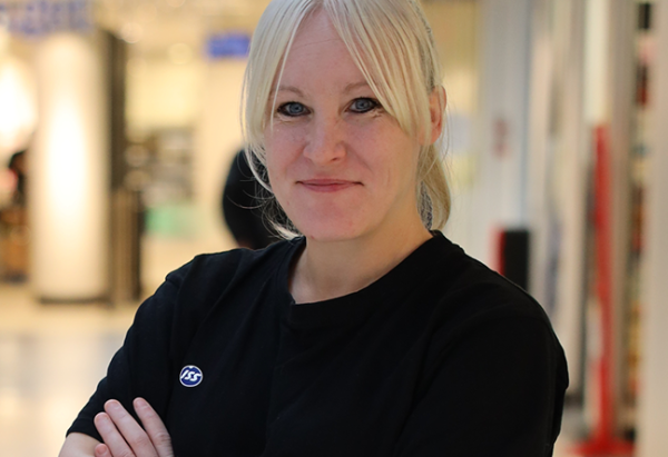 Porträtt på Laila Karlsson