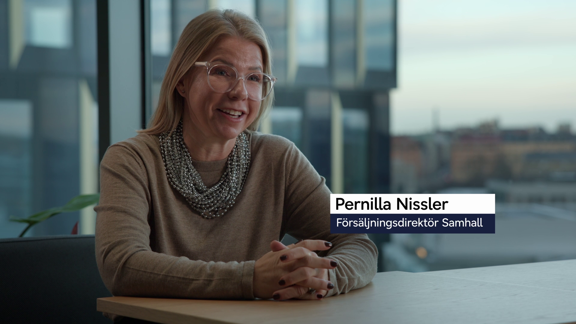 Portätt på Pernilla Nissler