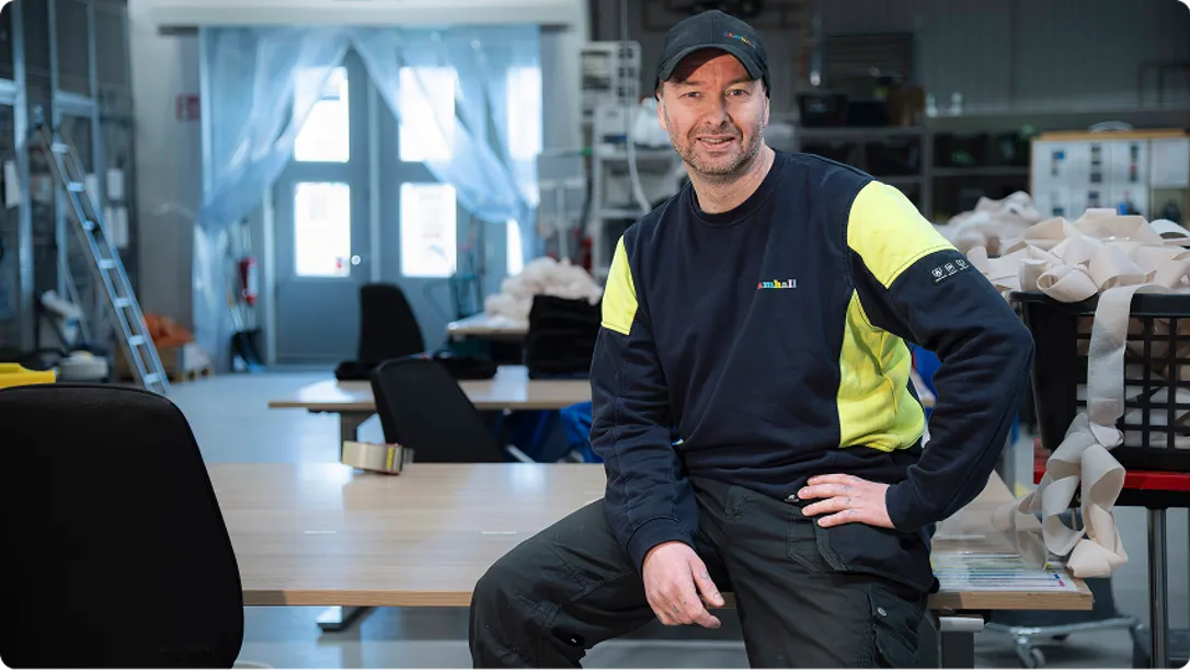 Porträtt på Jimmy Rydén