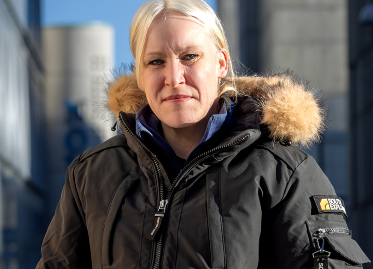 Porträtt på Laila Karlsson