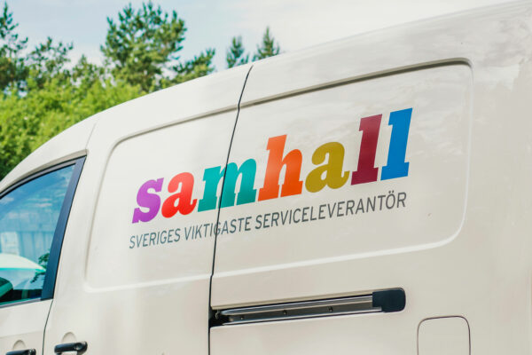 Samhall service-bil