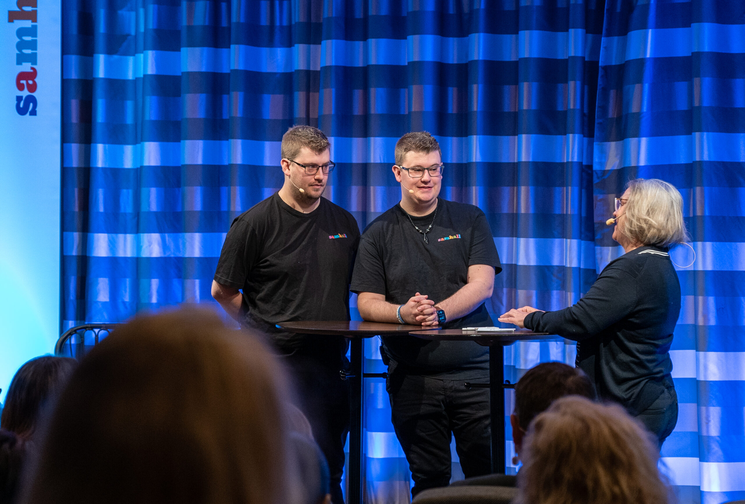 Tvillingarna Pontus och Linus Nilsson berättar om deras resa in på Samhall.